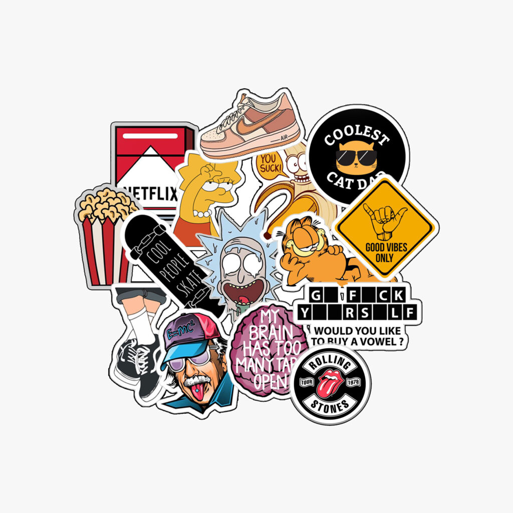Custom Circle Stickers Printing