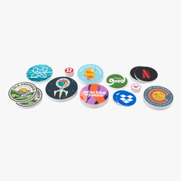 Custom Circle Stickers Printing